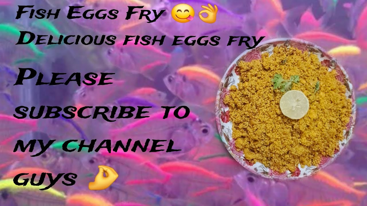 ఫిష్ ఎగ్స్ ఫ్రై Fish Eggs Fry How to cook fish eggs fry I Simple