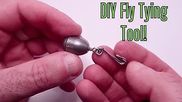 DIY Fly Tying Tool | How to Make a Cheap & Simple Dubbing Loop Spinner