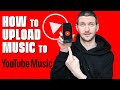 How to upload music to youtube music