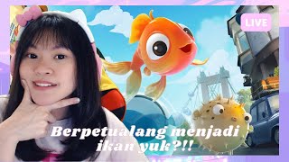 BERPETUALANG MENJADI IKAN EMAS #1 ?!! [I AM FISH INDONESIA]-TOPUP ON DESC-