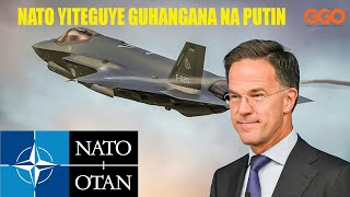 OTAN YASOJE IMYITOZO YA NYUMA YO KURASA KIRIMBUZI KURI RUSSIA|INDEGE ZA F-35 NIZO ZIZAGABA IBITERO