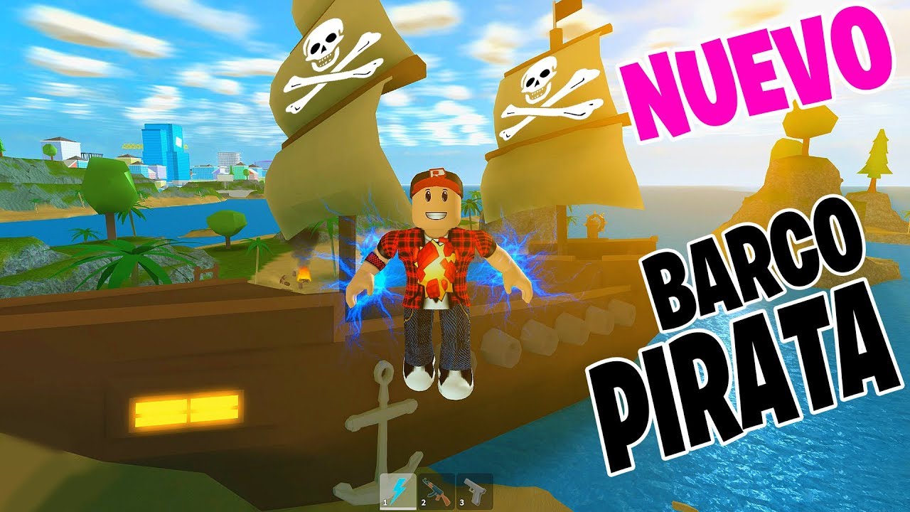 Mad City Nuevo Barco Pirata Secreto Youtube - barco pirata y la llave secreta roblox mad city italia