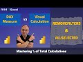 Power BI | Visual Calculation vs DAX Measures | Mastering % of Total Calculations
