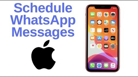 How to Schedule WhatsApp Messages on iPhone