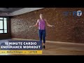 15 Minute Cardio Endurance Workout with Holly Rilinger, creator of LIFTED | Get Fit | Livestrong.com