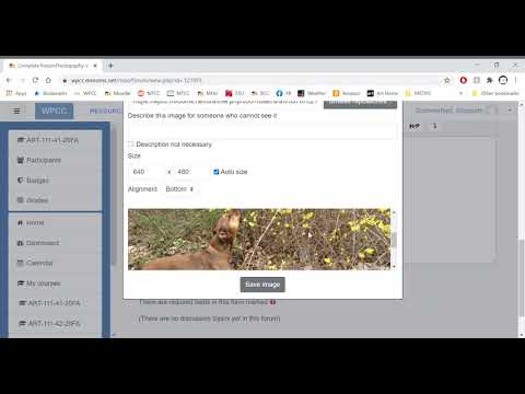 Tutorial Video Attaching an Image - YouTube