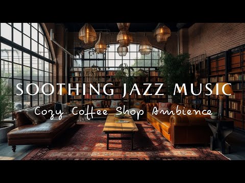 Soothing Jazz Music for Stress Relief ☕ Soothing Piano Jazz Music for Work, Study & Focus