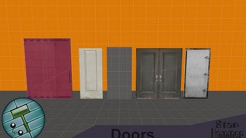 6 видов дверей || SDK Hammer World Editor