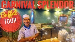 ✔Carnival Splendor Cruise Buffet and Free Food Tour