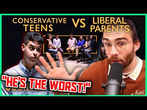 Thumbnail for Conservative Teens vs Liberal Parents | Hasanabi Reacts to Jubilee