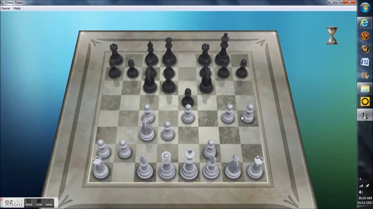 Level 10 Chess Titans How To Win In 11 Moves Youtube