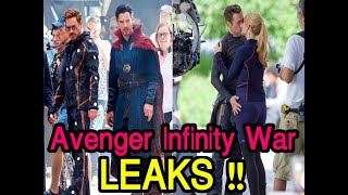 Avenger Infinity War leaked footage clips