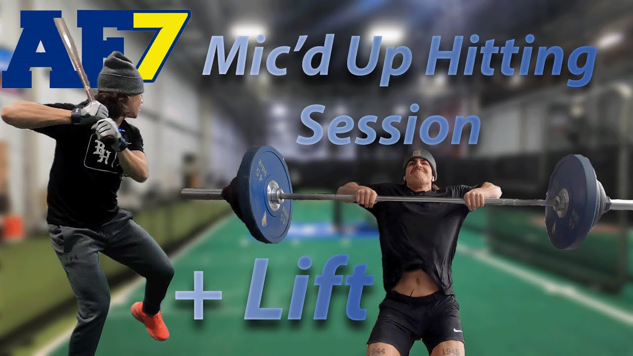 College Baseball Day in the Life | Working with my Hitting Coach - YouTube