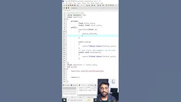 Understand Static Member Function in C++ | SuperStore Example Explained Clearly in English