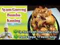 RESEP AYAM GORENG BUMBU KUNING ! Ayam Ungkep Empuk , Gurih dan Bumbu Meresap
