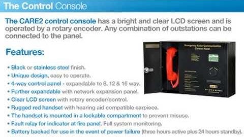 Disabled Refuge Communication System - Care2