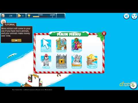 Tap Zoo: Santa's Quest gameplay