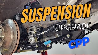 Upgrading suspension on a 1955 Chevy Bel Air using CPP and viking coil overs.  PART 1