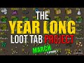 3 months of saving loot for a whole year march update