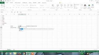 Excel 2013 Tutorial#23 text fucntion in Excel 2013