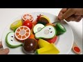 Velcro Wooden Toy Cutting - How to make Wooden Fruit Salad