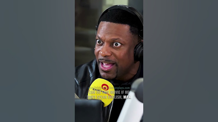 Chris Tucker on Jackie Chan - Do you understand the words that are coming out of my mouth?! 😂