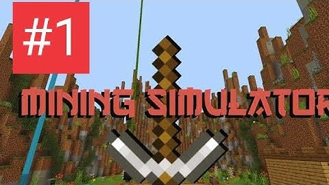 Mining simulator part-1 @artisticgamerz3980 #minecraft