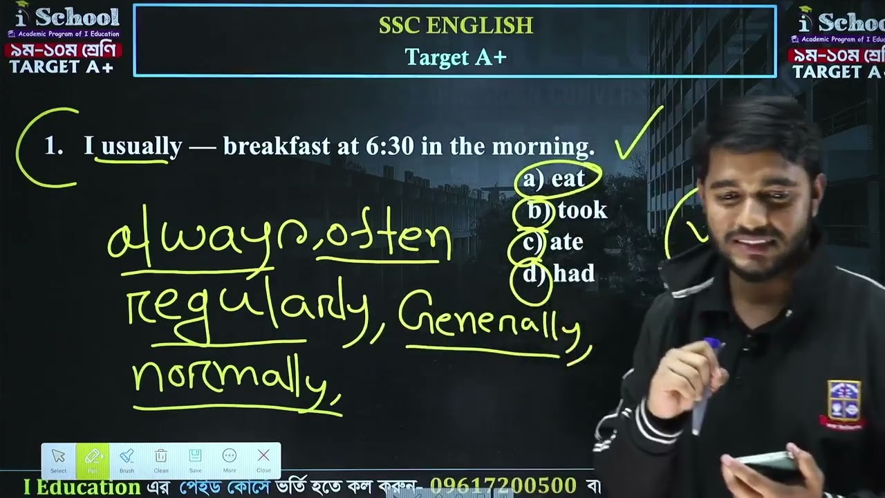 9/10/SSC English 2nd paper Top Question Solving Class | i School