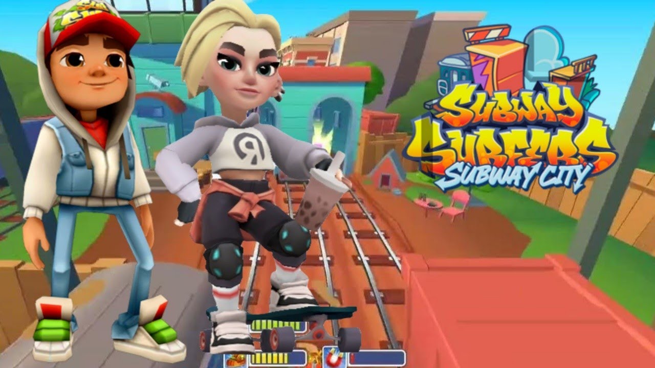 SUBWAY SURFERS RIVALS SUBWAY CITY 2023 : JAKE & CATRINE : ALL ...