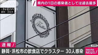 浜松で30人感染　市内の飲食店2店舗でクラスター(20/07/25)