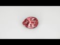 0.33-Carat Unheated Intense Orangy Pink Padparadscha Sapphire