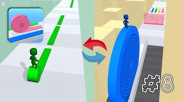 Layers Roll - All levels Mobile Gameplay Walkthrough level 17-18