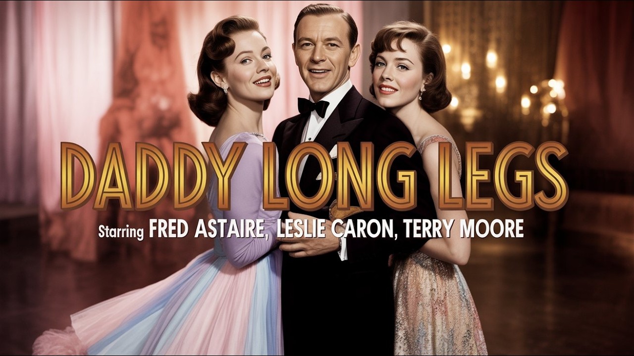 Daddy Long Legs 1955 Film in English, Fred Astaire, Leslie Caron, Terry Moore