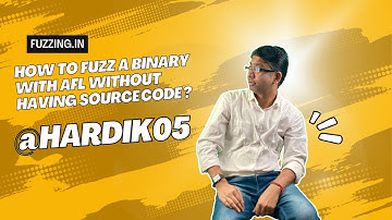 [Fuzzing with AFL] How to fuzz a binary with AFL using e9afl without having source code