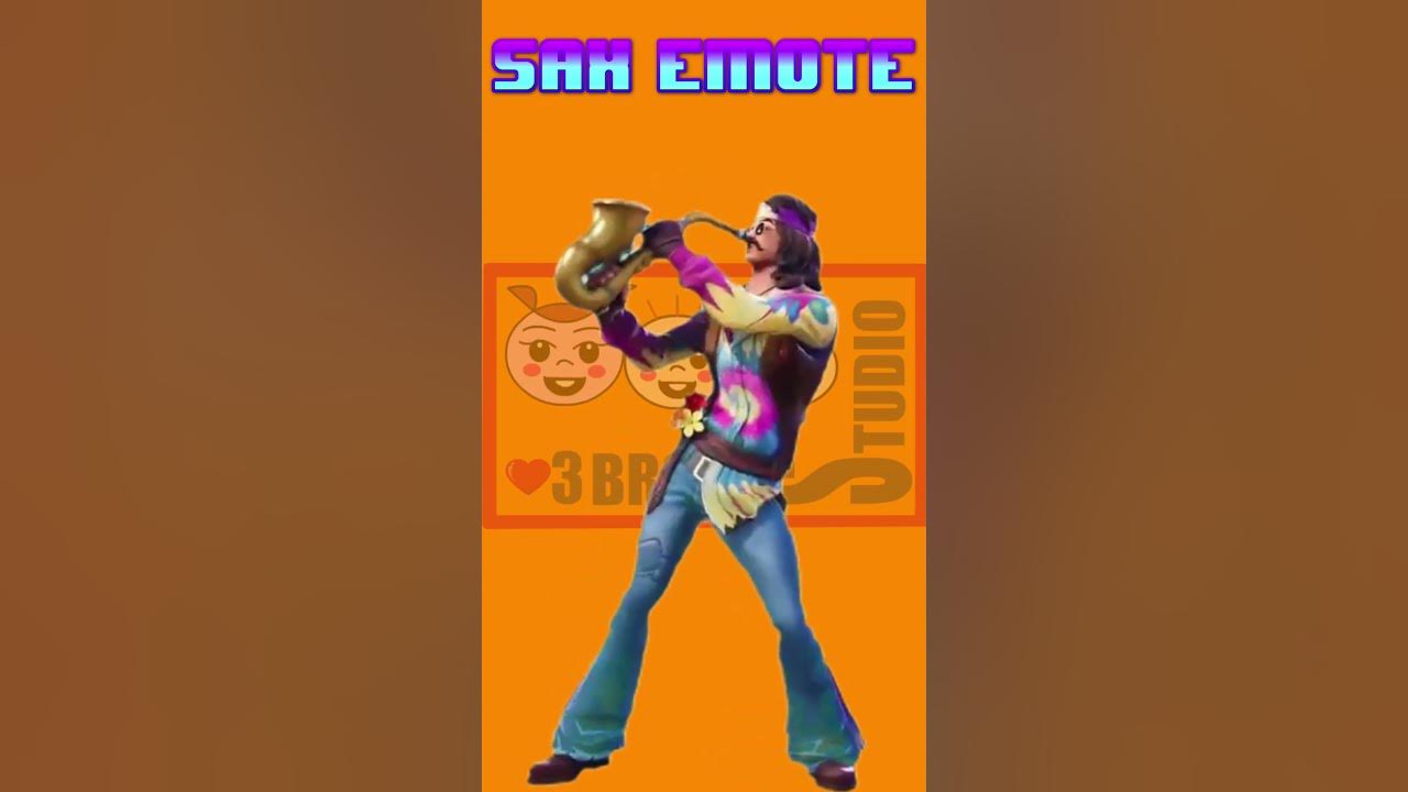 SAX EMOTE SKIN DE FORTNITE YouTube