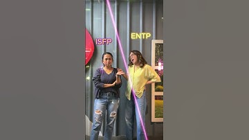 🙂 ISFP x ENTP 😆 #mbti #16personalities #isfp #entp #genz #millennial #hipeinyuk