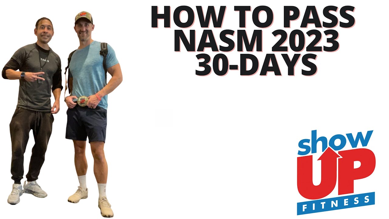 How To Pass Nasm Cpt In 2023 Study Tips Pass Nasm In 30 Days Show