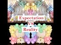 Expectation VS Reality Balloon Garland | DIY | How To | Tutorial