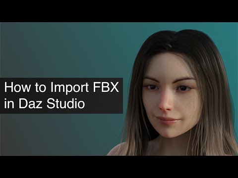 FBX to Daz Studio Tutorial | Daz3D Tips