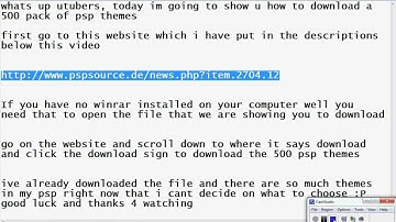 500 pack of psp theme