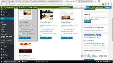 How to create a WordPress Child Theme & Edit its files