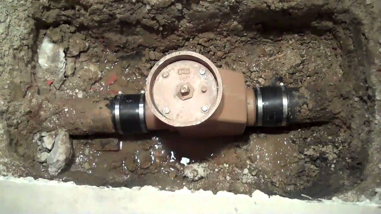 install-sewer-backwater-valve-part-6-youtube