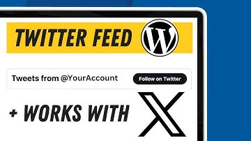 WORDPRESS TUTORIAL: How To Add A Twitter Feed To Your Website // Embed Twitter Feed WordPress