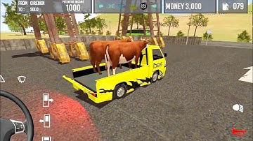 Transporting Animals On Pickup Truck | IDBS Pickup Simulator Android Gameplay HD