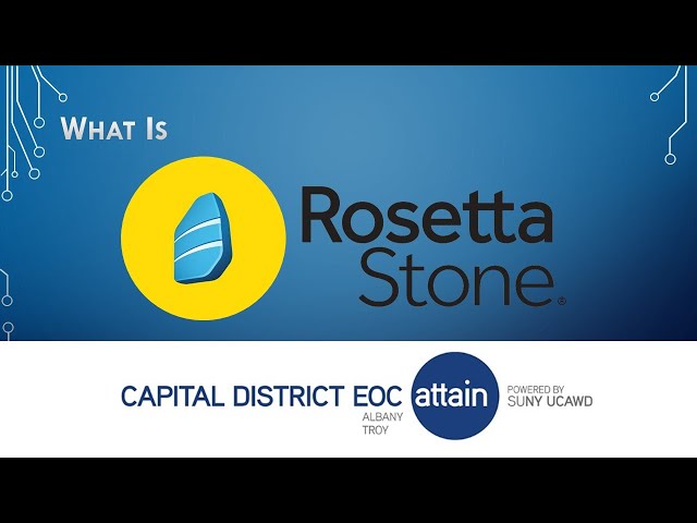 About Rosetta Stone