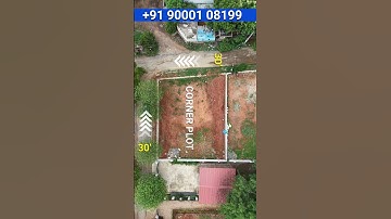 Excellent Open Plot For Sale In the Middle Of Villas @ Kompally