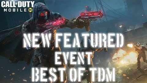 New Featured Event Best of TDM with majbut Team Death Match Gameplay Call of duty mobile