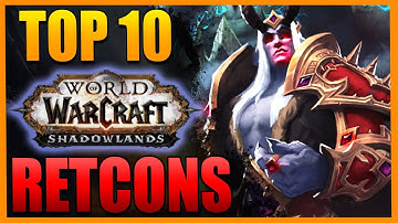 10 BIGGEST Shadowlands Retcons | Lore Will Never Be The Same