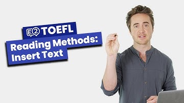 TOEFL Reading Methods: Insert Text with Jay!