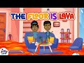 The floor is lava song for kids  jeni and keni